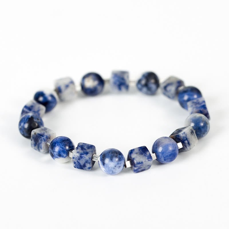 For When You Need Clarity & Grounding — Obsidian & Crystal Bracelet | AetherFate - Image 2