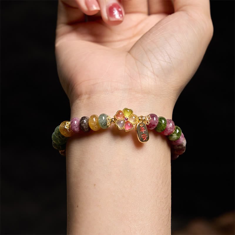 Quiet Shield, Worn Daily. Tourmaline Bracelet by AetherFate - Image 3
