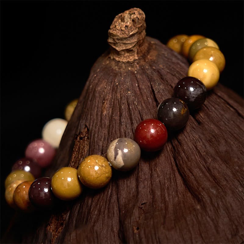 Buddha Stone Mookaite Emotional Growth Bracelet | AetherFate - Image 7