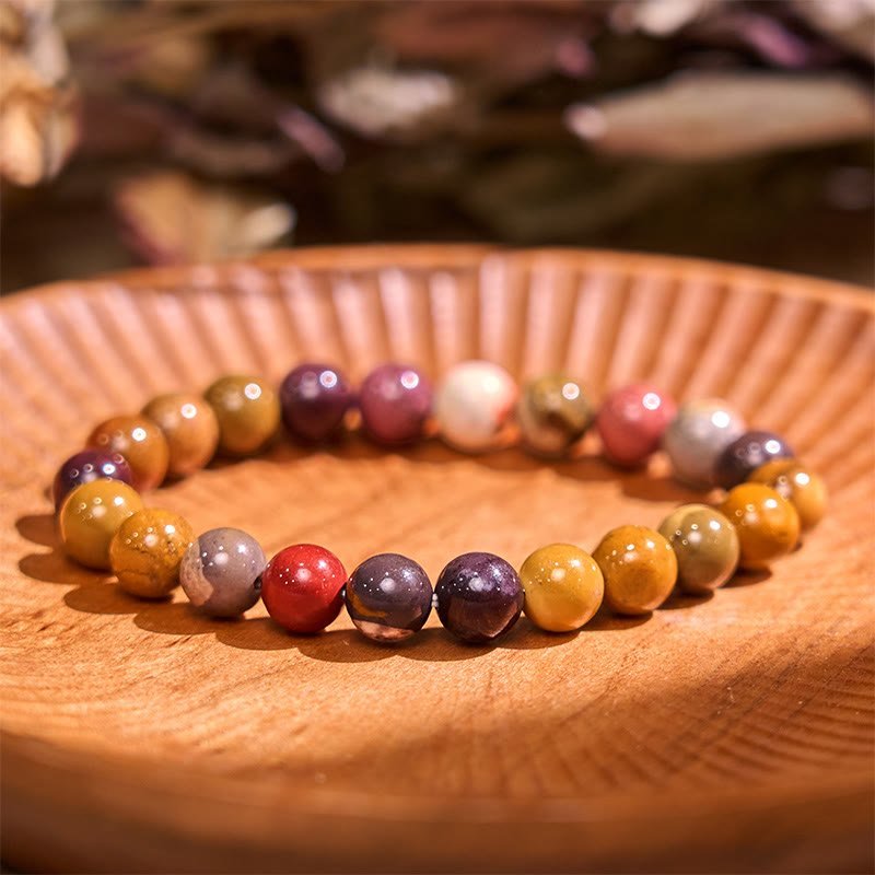 Buddha Stone Mookaite Emotional Growth Bracelet | AetherFate