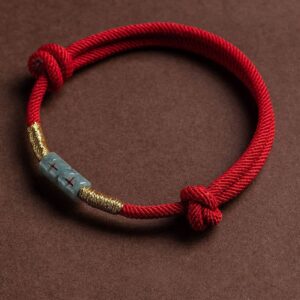 For When You Need Quiet Wisdom | Jade String Rope Bracelet | AetherFate