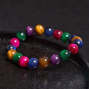 For When You Need Quiet Warmth | Tiger Eye Resolve Courage Bracelet | AetherFate