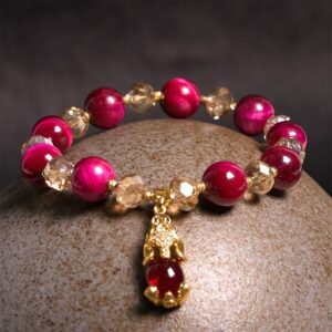 For When You Need Steady Focus — Tiger Eye Bracelet | AetherFate