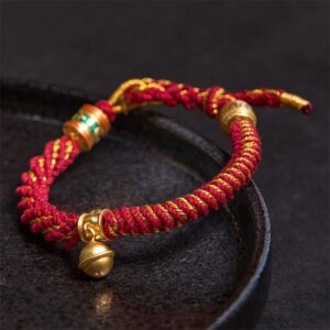 Quiet Presence, Worn Daily. Tibetan Om Mani Padme Hum Carved Zakiram Goddess of Charm Bracelet | AetherFate