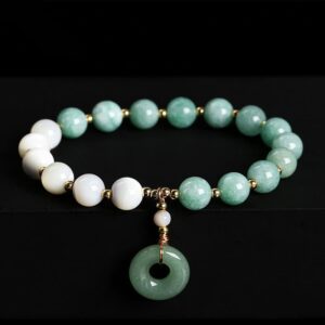 Gentle Clarity, Worn Daily. Crystal Bracelet by AetherFate