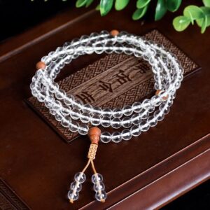 Gentle Clarity, Worn Daily. Clear Quartz Bracelet by AetherFate