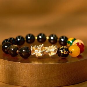 Clarity & Grounding, Worn Daily. Obsidian Bracelet by AetherFate