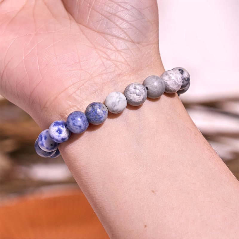 Jasper & Turquoise Bracelet | Your Quiet Daily Anchor for Steady Grounding | AetherFate - Image 2