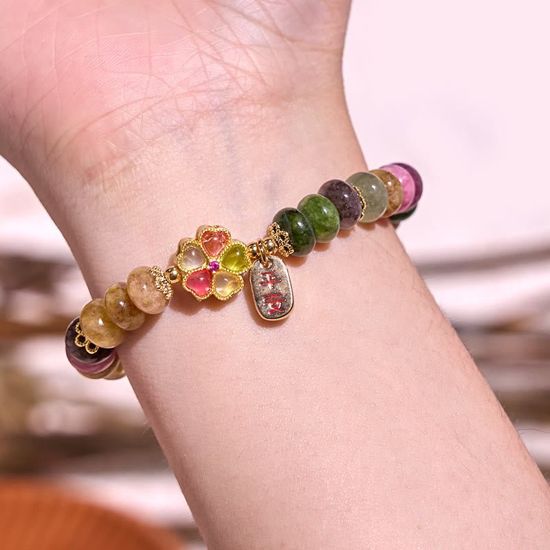 Quiet Shield, Worn Daily. Tourmaline Bracelet by AetherFate - Image 2