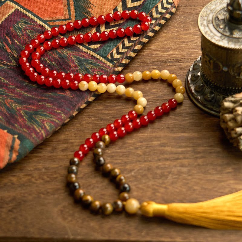 Tiger Eye & Agate Bracelet | Your Quiet Daily Anchor for Steady Focus | AetherFate - Image 7