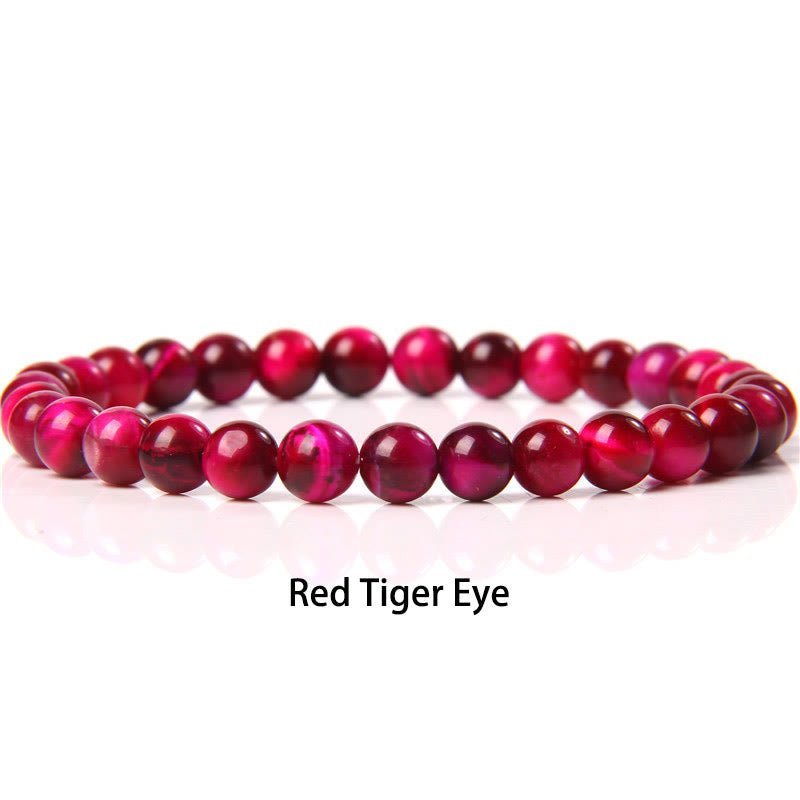 Steady Focus, Worn Daily. Tiger Eye & Crystal Bracelet by AetherFate