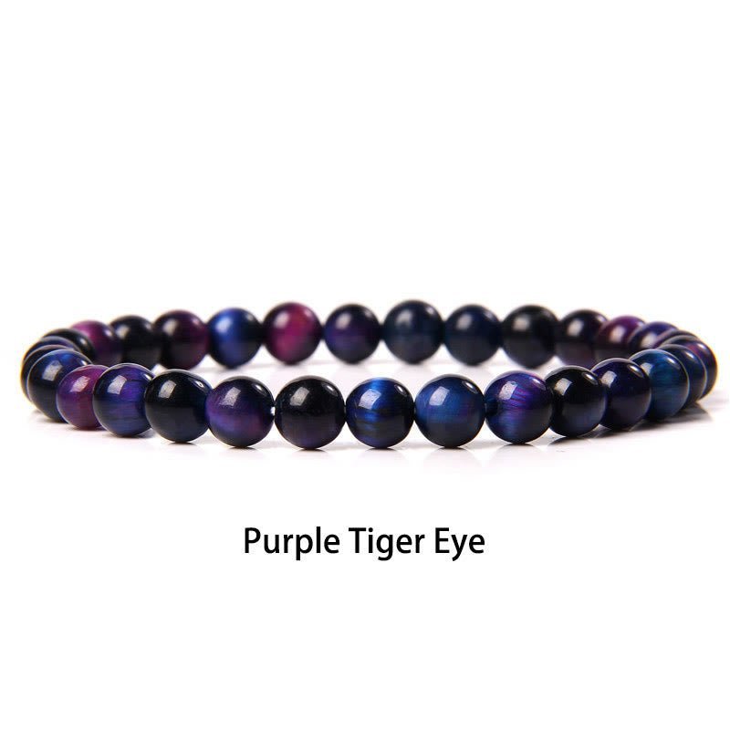 Steady Focus, Worn Daily. Tiger Eye & Crystal Bracelet by AetherFate - Image 5
