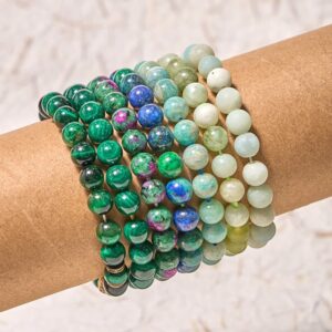 For When You Need Quiet Presence | Love Self Green Series Calm Balance Support Bracelet | AetherFate