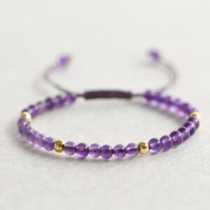 Amethyst & Copper Bracelet | Your Quiet Daily Anchor for Quiet Calm | AetherFate