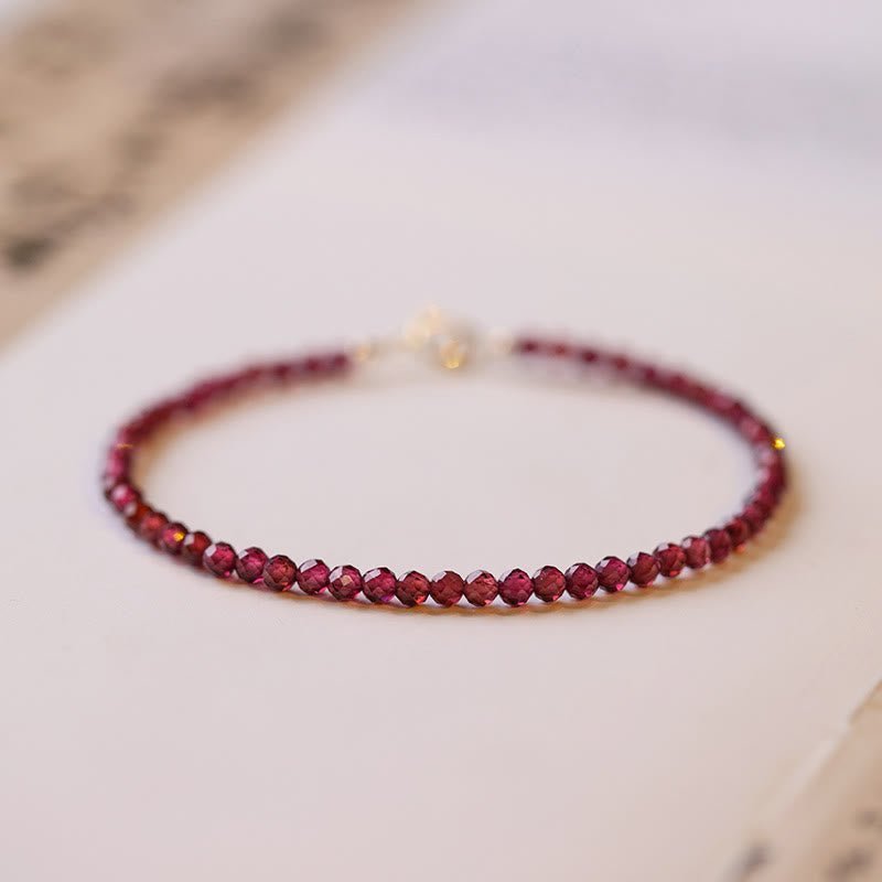 Garnet Bracelet | Your Quiet Daily Anchor for Quiet Resolve | AetherFate - Image 9