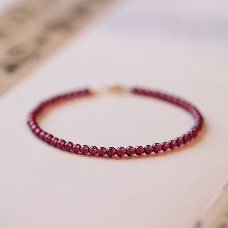 Garnet Bracelet | Your Quiet Daily Anchor for Quiet Resolve | AetherFate - Image 8