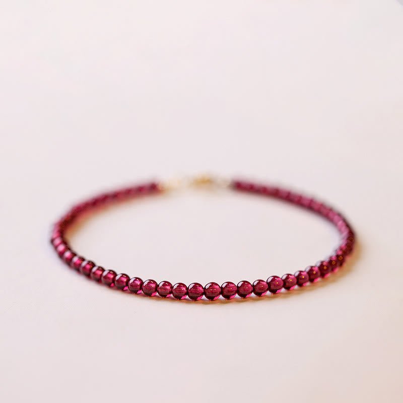Garnet Bracelet | Your Quiet Daily Anchor for Quiet Resolve | AetherFate - Image 6