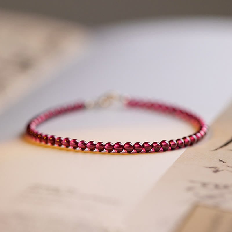 Garnet Bracelet | Your Quiet Daily Anchor for Quiet Resolve | AetherFate - Image 7