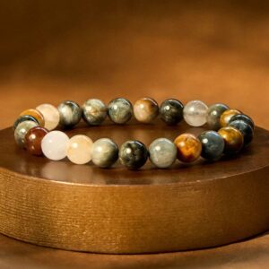 Gentle Clarity, Worn Daily. Crystal Bracelet by AetherFate