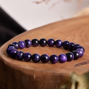 For When You Need Quiet Warmth | Purple Tiger Eye Creativity Bracelet | AetherFate