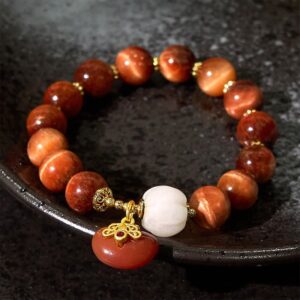 For When You Need Steady Focus — Tiger Eye Bracelet | AetherFate