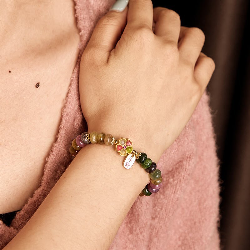 Quiet Shield, Worn Daily. Tourmaline Bracelet by AetherFate - Image 5