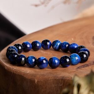 For When You Need Quiet Warmth | Blue Tiger Eye Balance Bracelet | AetherFate