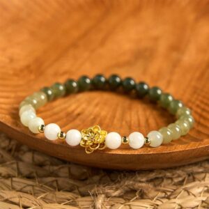 Gentle Clarity, Worn Daily. Crystal Bracelet by AetherFate