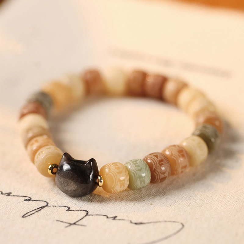 For When You Need Clarity & Grounding — Obsidian Bracelet | AetherFate - Image 14