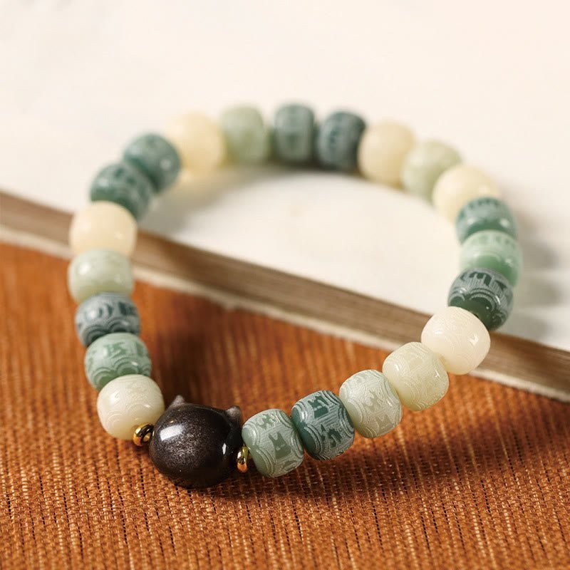 For When You Need Clarity & Grounding — Obsidian Bracelet | AetherFate - Image 9