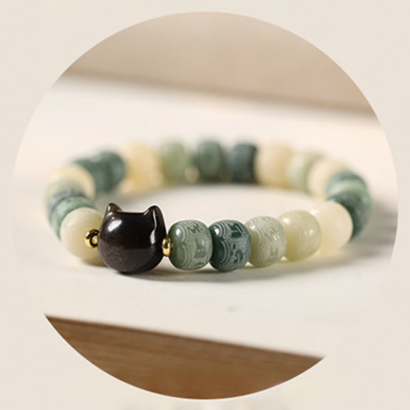 For When You Need Clarity & Grounding — Obsidian Bracelet | AetherFate - Image 12