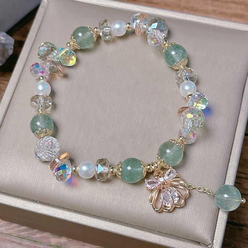Strawberry Quartz Bracelet | Your Quiet Daily Anchor for Soft Joy | AetherFate - Image 18