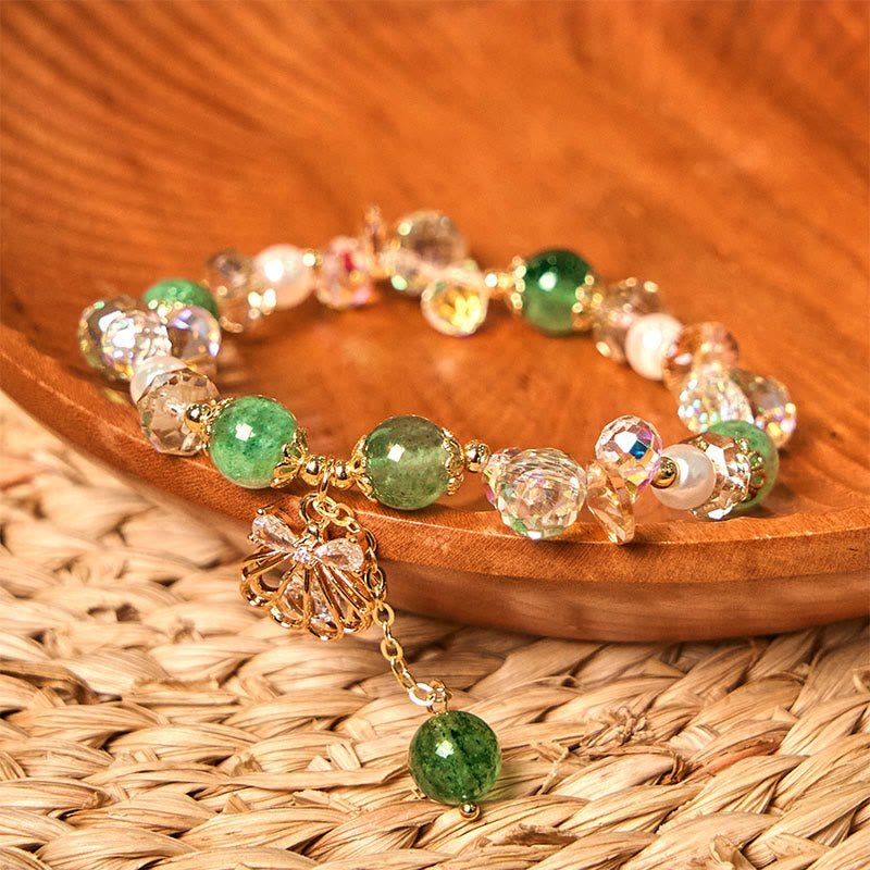 Strawberry Quartz Bracelet | Your Quiet Daily Anchor for Soft Joy | AetherFate - Image 16