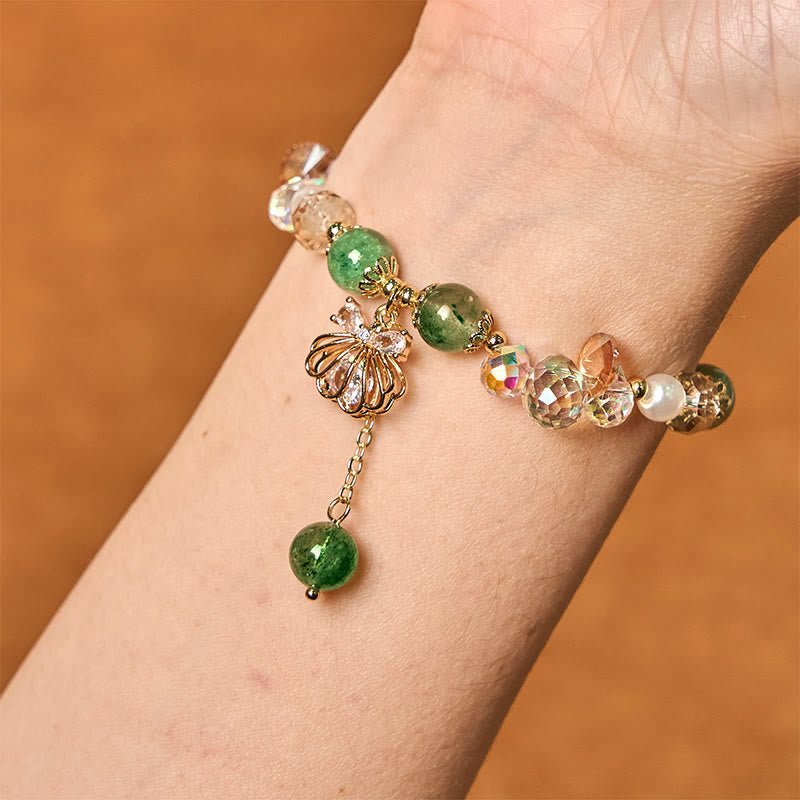 Strawberry Quartz Bracelet | Your Quiet Daily Anchor for Soft Joy | AetherFate - Image 7
