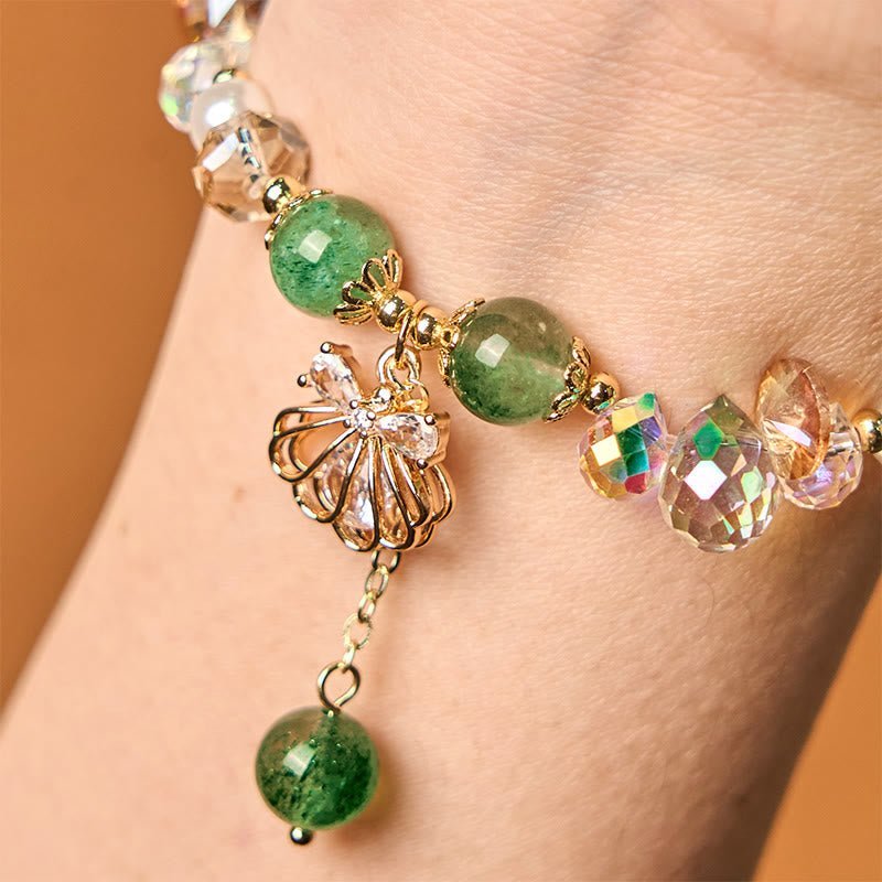 Strawberry Quartz Bracelet | Your Quiet Daily Anchor for Soft Joy | AetherFate - Image 5
