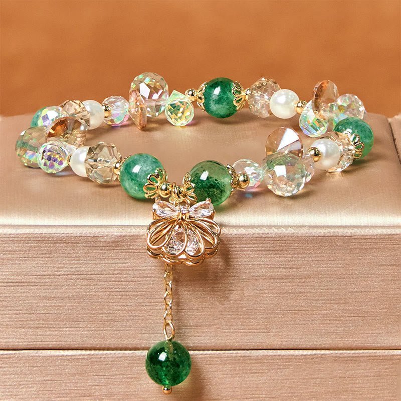 Strawberry Quartz Bracelet | Your Quiet Daily Anchor for Soft Joy | AetherFate - Image 15
