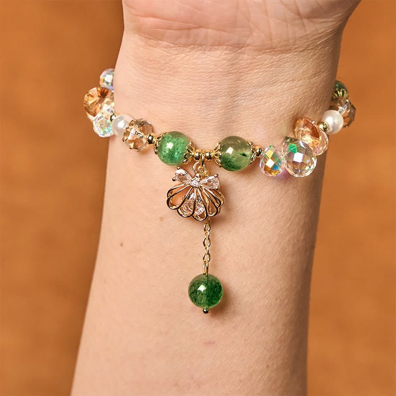 Strawberry Quartz Bracelet | Your Quiet Daily Anchor for Soft Joy | AetherFate - Image 6