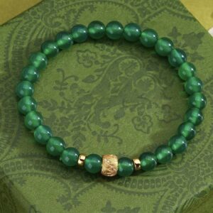 For When You Need Steady Presence | Green Agate Beads Support Bracelet | AetherFate