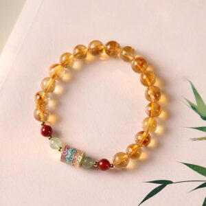 For When You Need Quiet Warmth — Citrine Bracelet | AetherFate