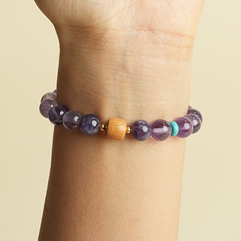 Quiet Calm, Worn Daily. Amethyst Bracelet by AetherFate - Image 5