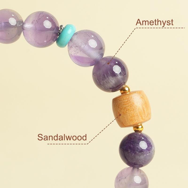 Quiet Calm, Worn Daily. Amethyst Bracelet by AetherFate - Image 9