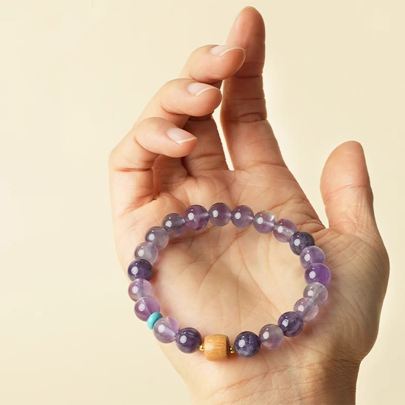 Quiet Calm, Worn Daily. Amethyst Bracelet by AetherFate - Image 4