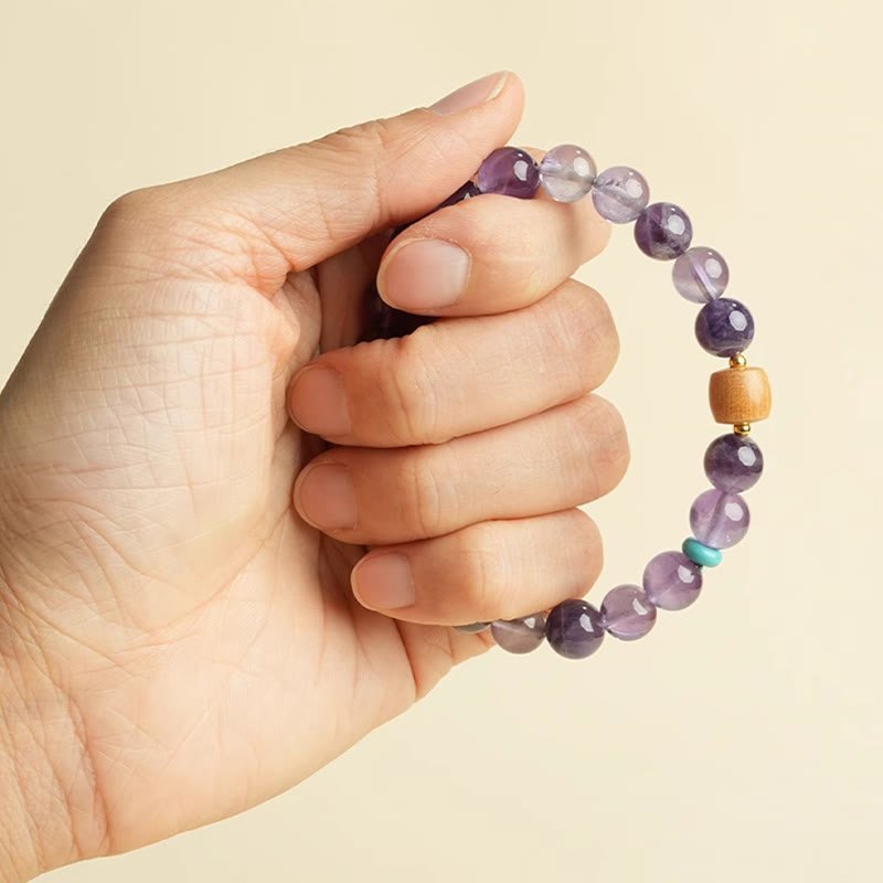 Quiet Calm, Worn Daily. Amethyst Bracelet by AetherFate - Image 3