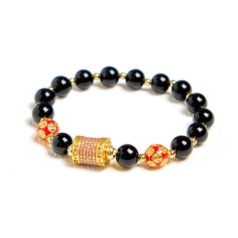 Quiet Warmth, Worn Daily. Copper & Onyx Bracelet by AetherFate - Image 7
