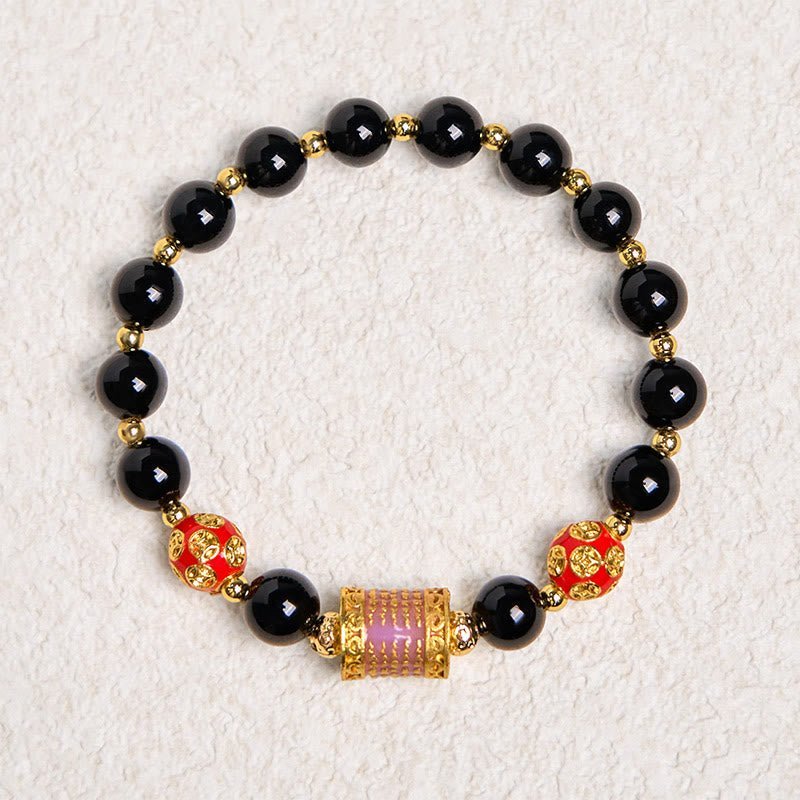Quiet Warmth, Worn Daily. Copper & Onyx Bracelet by AetherFate - Image 6