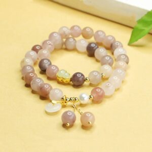 Gentle Clarity, Worn Daily. Crystal Bracelet by AetherFate
