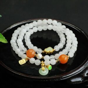 Gentle Clarity, Worn Daily. Crystal Bracelet by AetherFate