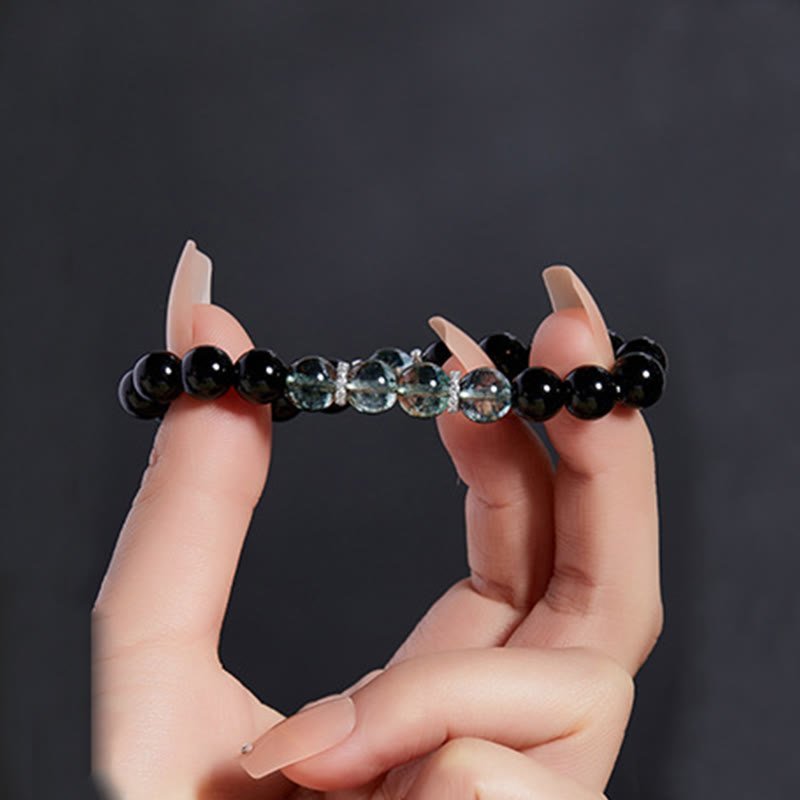 Obsidian Bracelet | Your Quiet Daily Anchor for Clarity & Grounding | AetherFate - Image 2