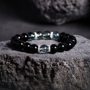 Obsidian Bracelet | Your Quiet Daily Anchor for Clarity & Grounding | AetherFate
