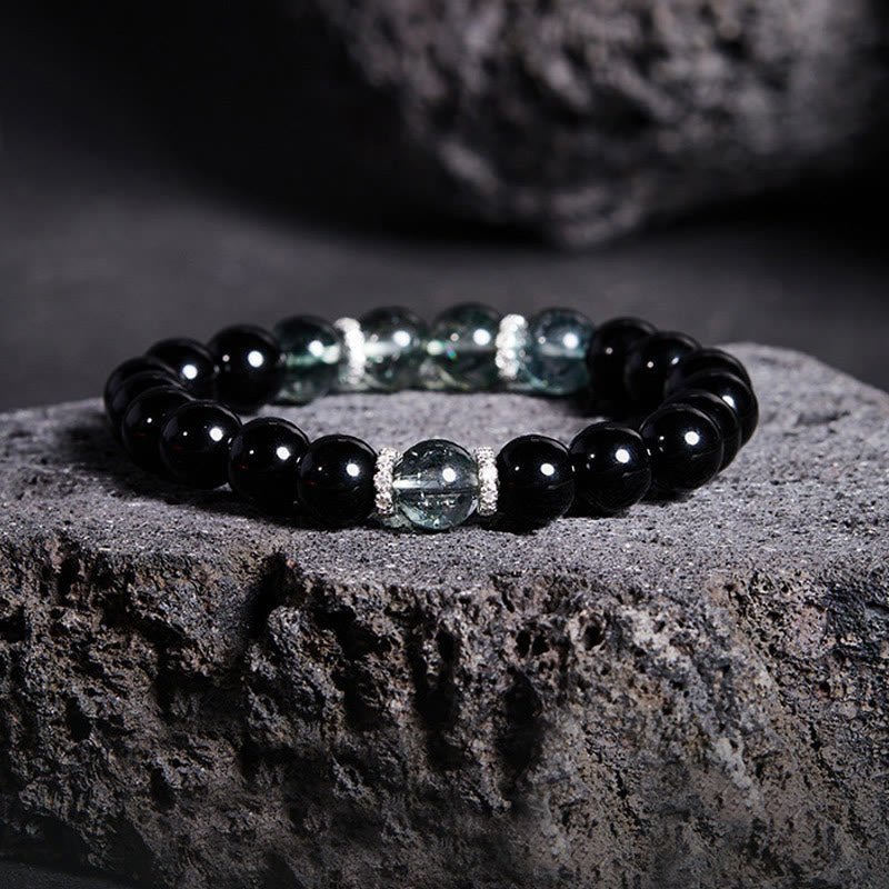 Obsidian Bracelet | Your Quiet Daily Anchor for Clarity & Grounding | AetherFate